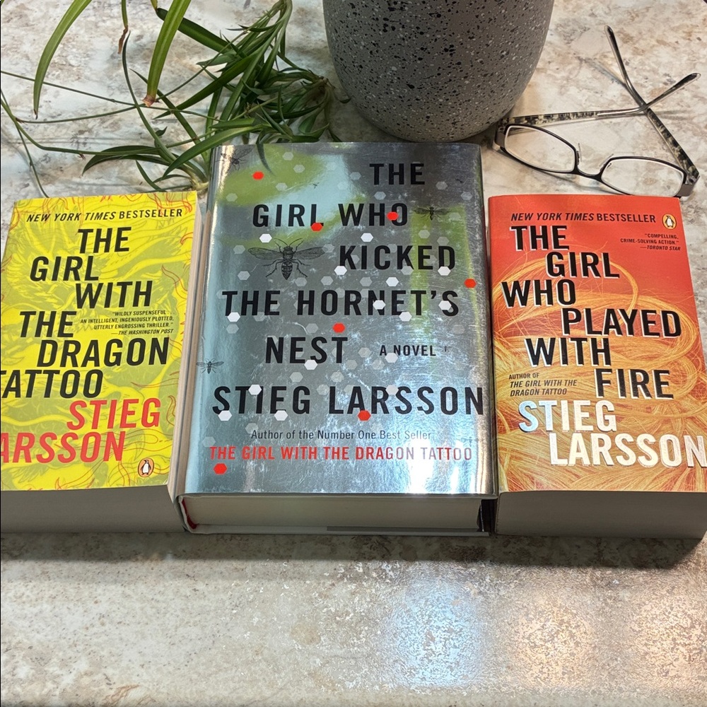 Stieg Larsson Millennium Trilogy Book Set; International Bestseller; Thriller - Picture 3 of 7